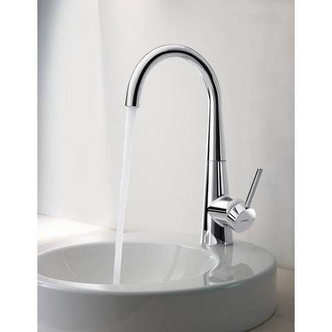 Hansa Designo robinet de lavabo avec vidage chromé SW204357