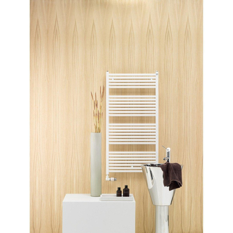 Zehnder Zeno handdoekradiator 168.8x60cm 957watt Staal Wit glans OUTLETSTORE STORE44300