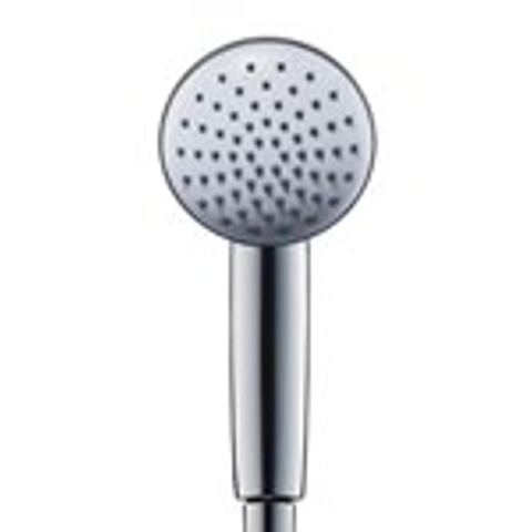 Hansa Hansabasicjet ensemble de bain douchette 1 jet D95 mm support mural douchette technologie anticalcaire flexible de douche 1500 mm chromé SW89958