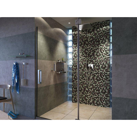 Geesa Nexx Porte-rouleau de papier toilette avec clapet Chromé 0650119