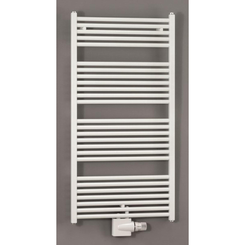 Zehnder Zeno handdoekradiator 168.8x60cm 957watt Staal Wit glans OUTLETSTORE STORE44300
