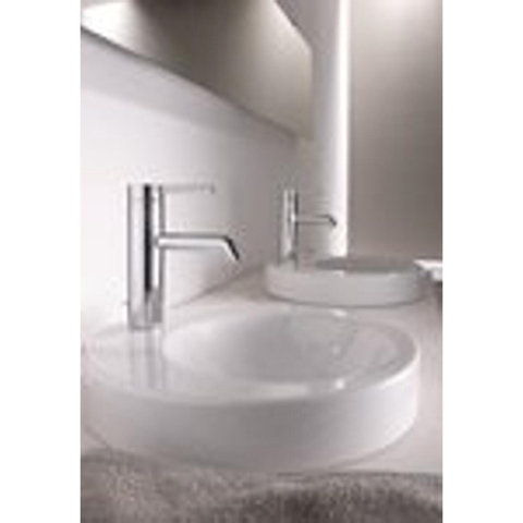 Hansa Hansadesigno New Robinet de lavabo avec bec bas et tuyaux chrome 0395701