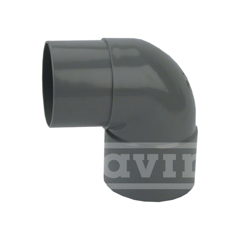 Wavin HWA bocht 87° mof/vernauwende spie 80mm grijs 2130793