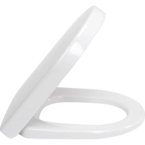 Villeroy & Boch Architectura Omnia architectura - compact closetzitting - met chroom scharnieren - White Alpine (glans wit) 1023998