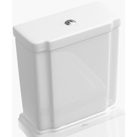 Villeroy & Boch Hommage duoblokreservoir - met binnenwerk CeramicPlus - White Alpine (glans wit) 0104618