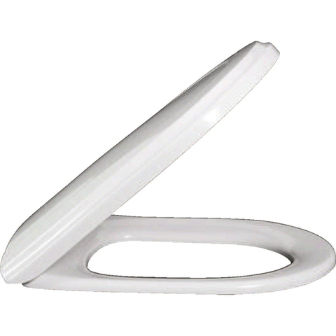 Villeroy & Boch Hommage closetzitting - softclose - quickrelease chroom scharnieren - White Alpine (glans wit) GA71465