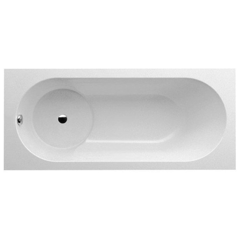 Villeroy & Boch Libra kunststof bad quaryl rechthoekig - 170x75cm - met poten - glans wit 0943401