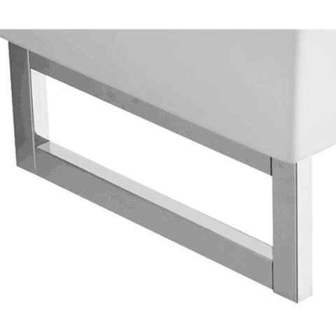 Villeroy & Boch Memento Villeroy en Boch Memento handdoekhouder inclusief bevestiging - 34.5x10cm - Stainless Steel (glans rvs) 1020111