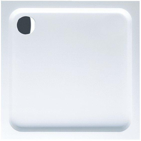 Villeroy & Boch O.novo Denia douchebak acryl vierkant - 90x90x6cm - White Alpine (glans wit) 0949781