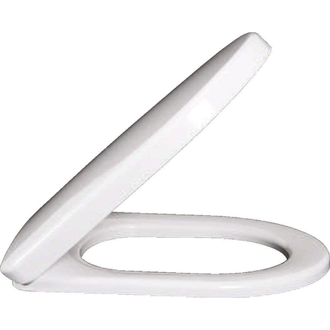 Villeroy & Boch Architectura Omnia architectura closetzitting - met deksel en steekscharnieren - White Alpine (glans wit) 1024358