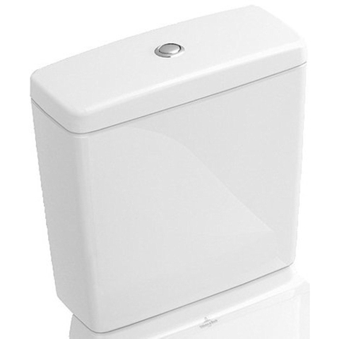 Villeroy & Boch O.novo duoblokreservoir + binnenwerk - met zijaansluiting links/rechts CeramicPlus - White Alpine (glans wit) SW76232