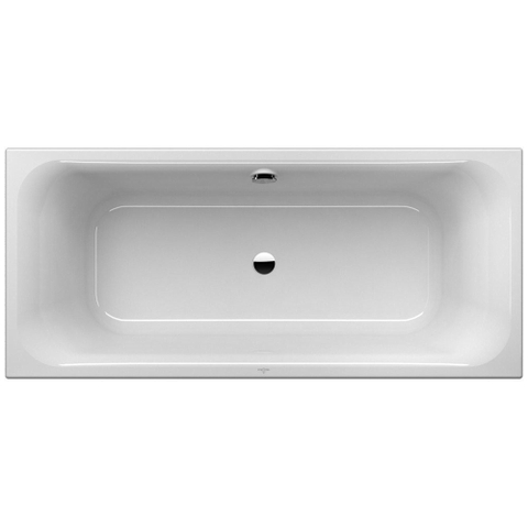 Villeroy & Boch O.novo Design O.novo Design rechthoekig bad duo - 1800x800mm - inbouw acryl middenafv - glans wit 0930450