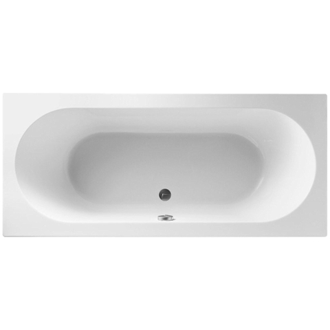 Villeroy & Boch O.novo kunststof duobad acryl rechthoekig - 190x90x50cm - zonder poten - glans wit 0930608