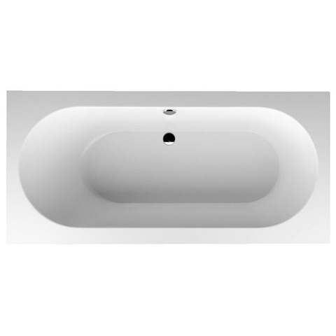 Villeroy & Boch Oberon bad - 190x90cm quaryl rechthoekig - met poten - glans wit 0940313