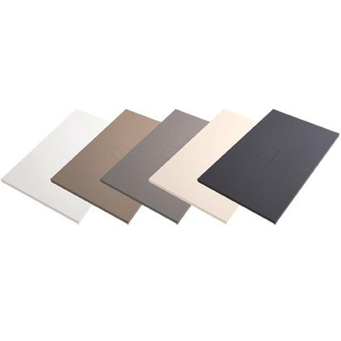 Villeroy & Boch Squaro Infinity receveur de douche en matière synthétique - Quaryl rectangulaire 140x80x4cm - blanc mat SW228353