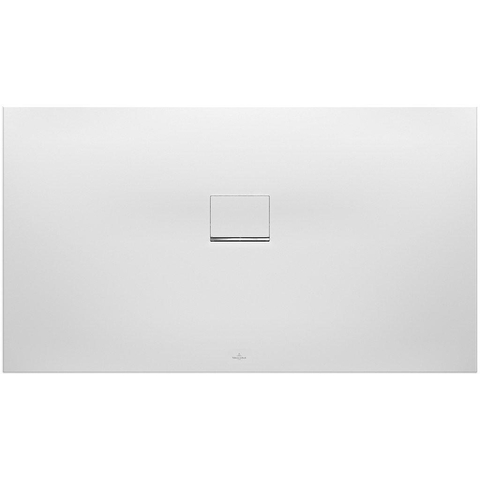 Villeroy & Boch Squaro Infinity receveur de douche en matière synthétique - Quaryl rectangulaire 140x80x4cm - blanc mat SW228353