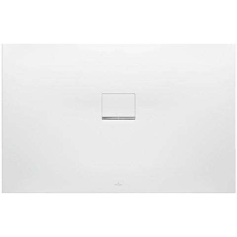 Villeroy & Boch Squaro infinity douchebak - 120x90x4cm - Anthracite (grijs) SW28741