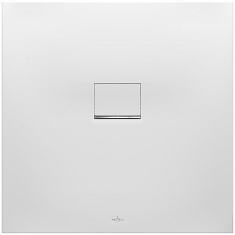 Villeroy & Boch Squaro infinity Receveur de douche 90x90x4x4cm quaryl carré blanc mat SW228350