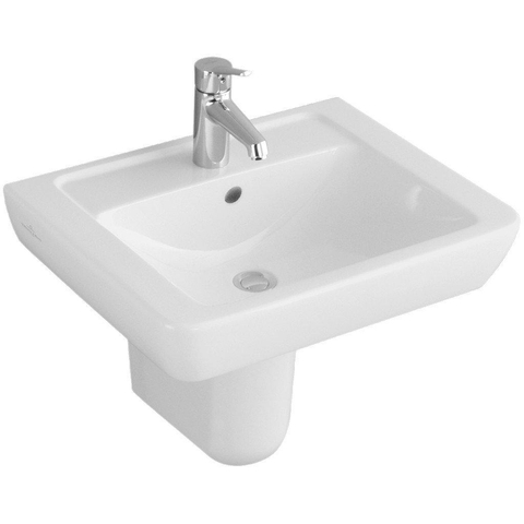 Villeroy & Boch Subway 2.0 Subway sifonkap - voor wastafel - met bevestigingsset - White Alpine (glans wit) 0123194