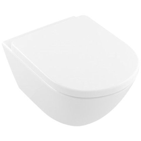 Villeroy & Boch Subway closetzitting - met quickrelease - met softclose - White Alpine (glans wit) 0123404