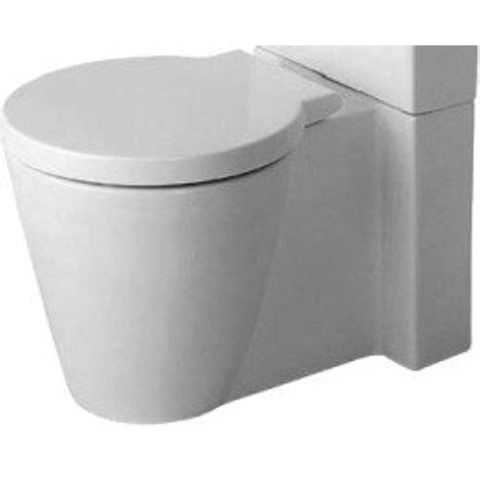 Duravit Starck 1 cuvette WC au sol combinée à chasse profonde universelle sans réservoir blanc 0295910