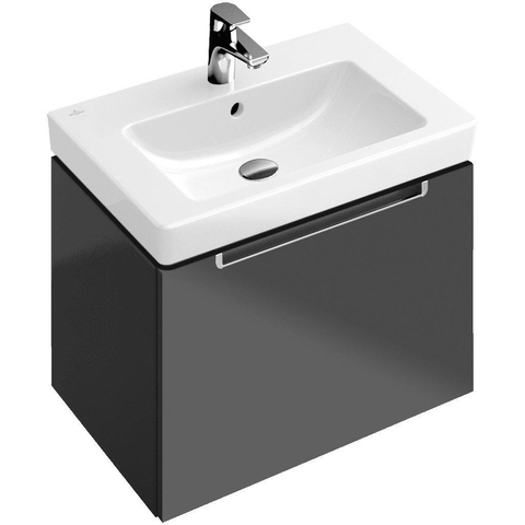 Villeroy & Boch Subway 2.0 meubelwastafel - 65x47cm - 1 kraangat - met overloop - White Alpine (glans wit) 1024097