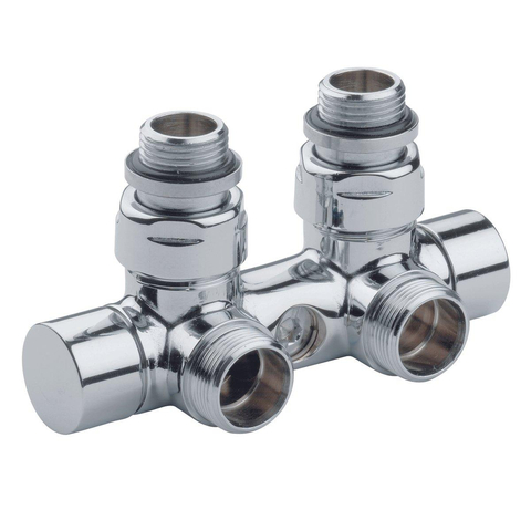 Vasco bloc inférieur coudé 50 mm chrome SW59912