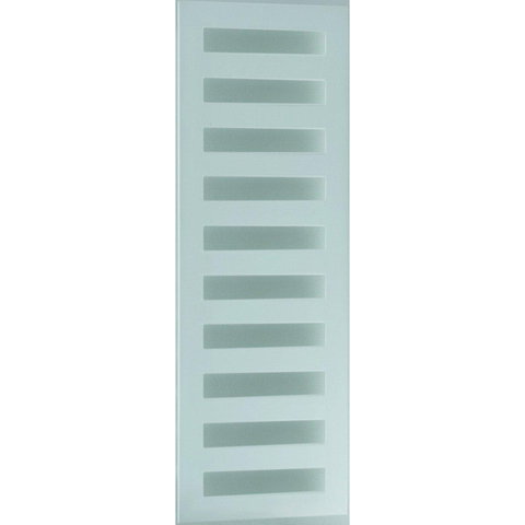 Royal plaza Amaril radiator 600x1750 mm. n11 as=50 mm. 841w charcoal incl onderblok haaks-rechts mat zwart SHOWROOMMODEL SHOW25713
