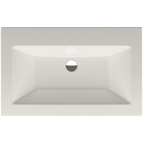 Bette Loft lavabo encastré 80x49,5cm avec trou de robinet blanc SW96827