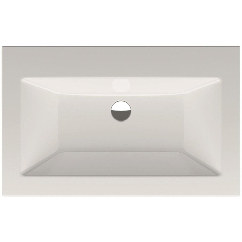 Bette Loft lavabo encastré 80x49,5cm avec trou de robinet blanc SW96827