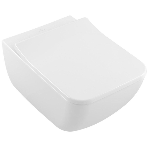 Villeroy & Boch venticello wandcloset - diepspoel DirectFlush - 37.5x56cm - White Alpine (glans wit) 1025166