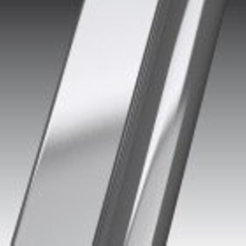 Novellini Young 2.0 FG paroi latérale 97/99x200cm pour porte battante G et porte pliante 2GS avec profil chrome mat et verre transparent 0336527
