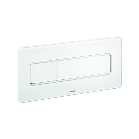 Viega Visign for more plaque de commande blanc verre-blanc trafic SW98280
