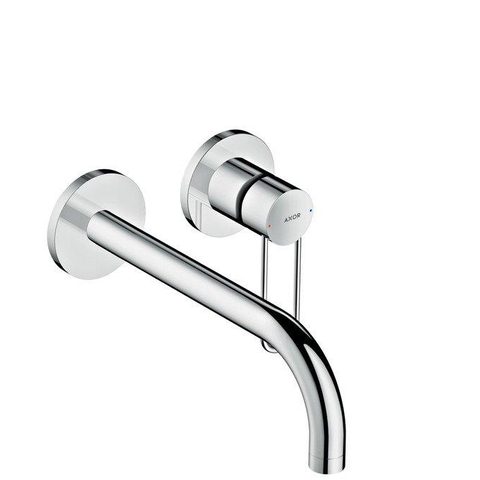 Axor Uno 3 garniture de finition robinet de lavabo 225 mm avec poignée étrier chrome SW99599