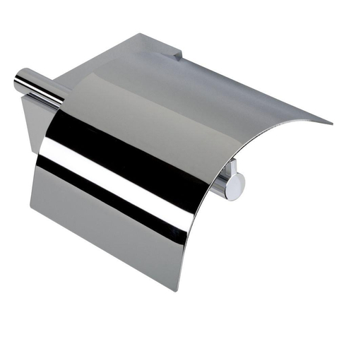 Geesa Nexx Porte-rouleau de papier toilette avec clapet Chromé 0650119