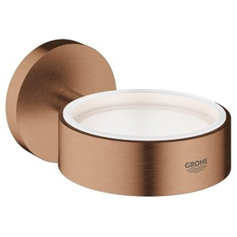 Grohe Essentials Wandhouder - voor zeepdispenser/glas - brushed warm sunset (koper) SW98931