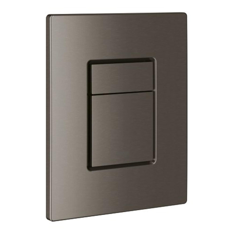 Grohe Skate Cosmopolitan Bedieningsplaat - dualflush - horizontaal/verticaal - kunststof - brushed hard graphite (antraciet) SW107593