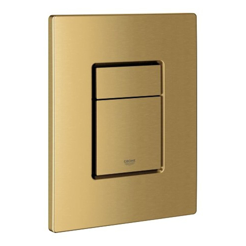 Grohe Skate Cosmopolitan Bedieningsplaat - dualflush - horizontaal/verticaal - kunststof - brushed cool sunrise (goud) SW107596