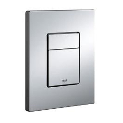 Grohe Skate Cosmopolitan Bedieningsplaat - dualflush - horizontaal/verticaal - kunststof - chroom 0720001