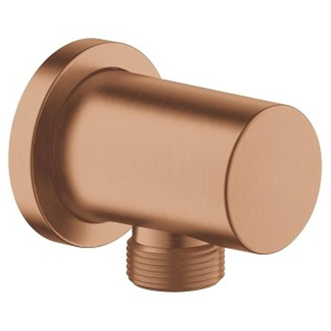 GROHE Rainshower Coude mural avec rosace ronde Warm sunset brossé (cuivre) SW98903