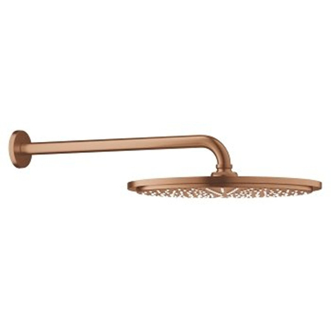 Grohe Rainshower Cosmopolitan 310 Hoofddouche - 31cm - 1 straalsoort - wandarm 38cm - brushed warm sunset (koper) SW98871