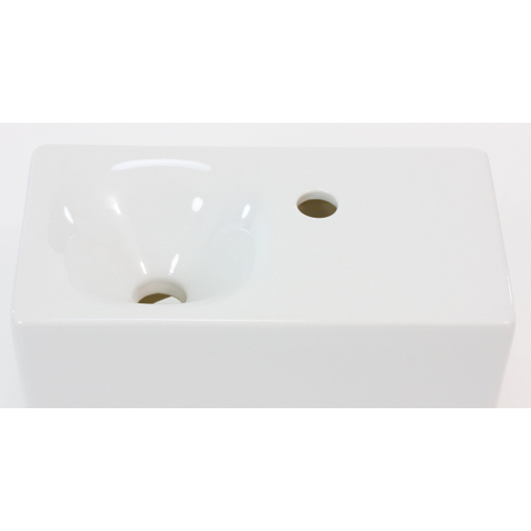 Royal plaza Friens fontein 42x24 cm. met 1 kraangat wit SHOWROOMMODEL SHOW25889