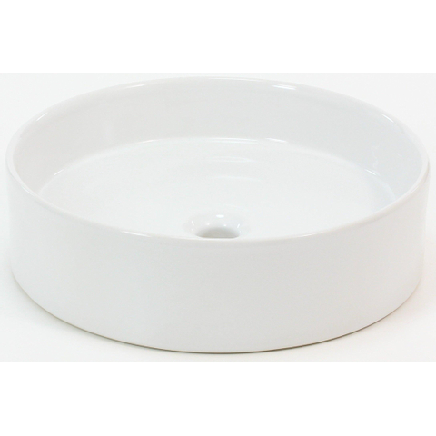 Royal Plaza Latona vasque à poser ronde 45cm sans trou de robinet blanc GA91677