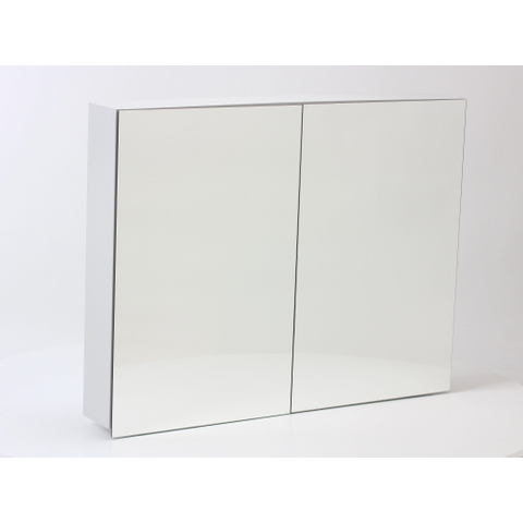 Royal Plaza Merlot spiegelkast – 100x74x13 cm – 2 deuren – Zilver GA93346