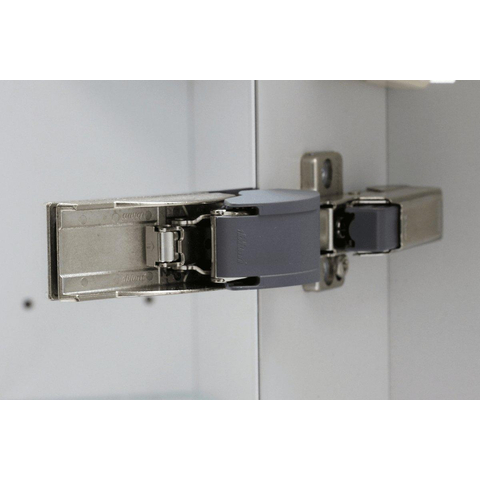 Royal Plaza Merlot spiegelkast – 100x74x13 cm – 2 deuren – Zilver GA93346