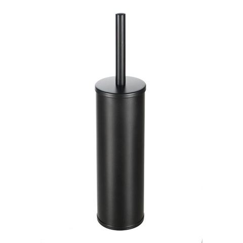 Geesa Nemox Toiletborstel Black Closetborstelgarnituur wandmontage - zwarte borstelkop - zwart SW104298