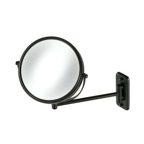Geesa Mirror Scheerspiegel 1 arm 3x vergrotend Zwart OUTLETSTORE STORE44685