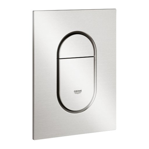 Grohe Arena Cosmopolitan Bedieningsplaat - S-Size - 2-knops - Supersteel (RVS) SW107638