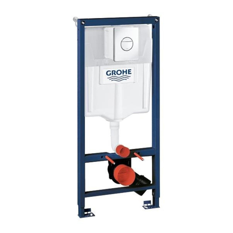 GROHE Rapid châssis wc autoportant set 3-en-1 avec plaque de commande SW107654