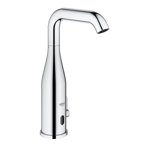 GROHE Essence Wastafelkraan Opbouw - uitloop 12.7cm - electronisch - Batterij 6V - chroom TWEEDEKANS OUT14408